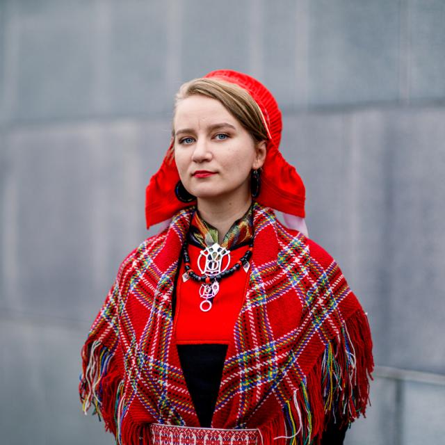 Bild på årets Fredrika Runeberg-stipendiat Petra Laiti